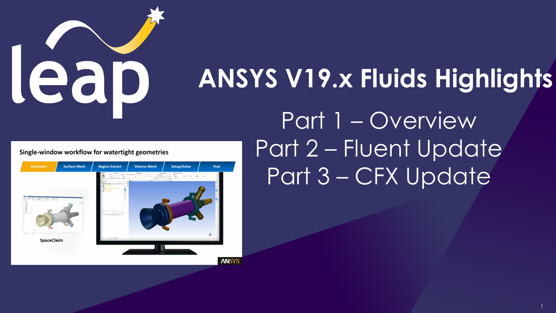 On Demand Webinar: ANSYS V19.x Fluids Update